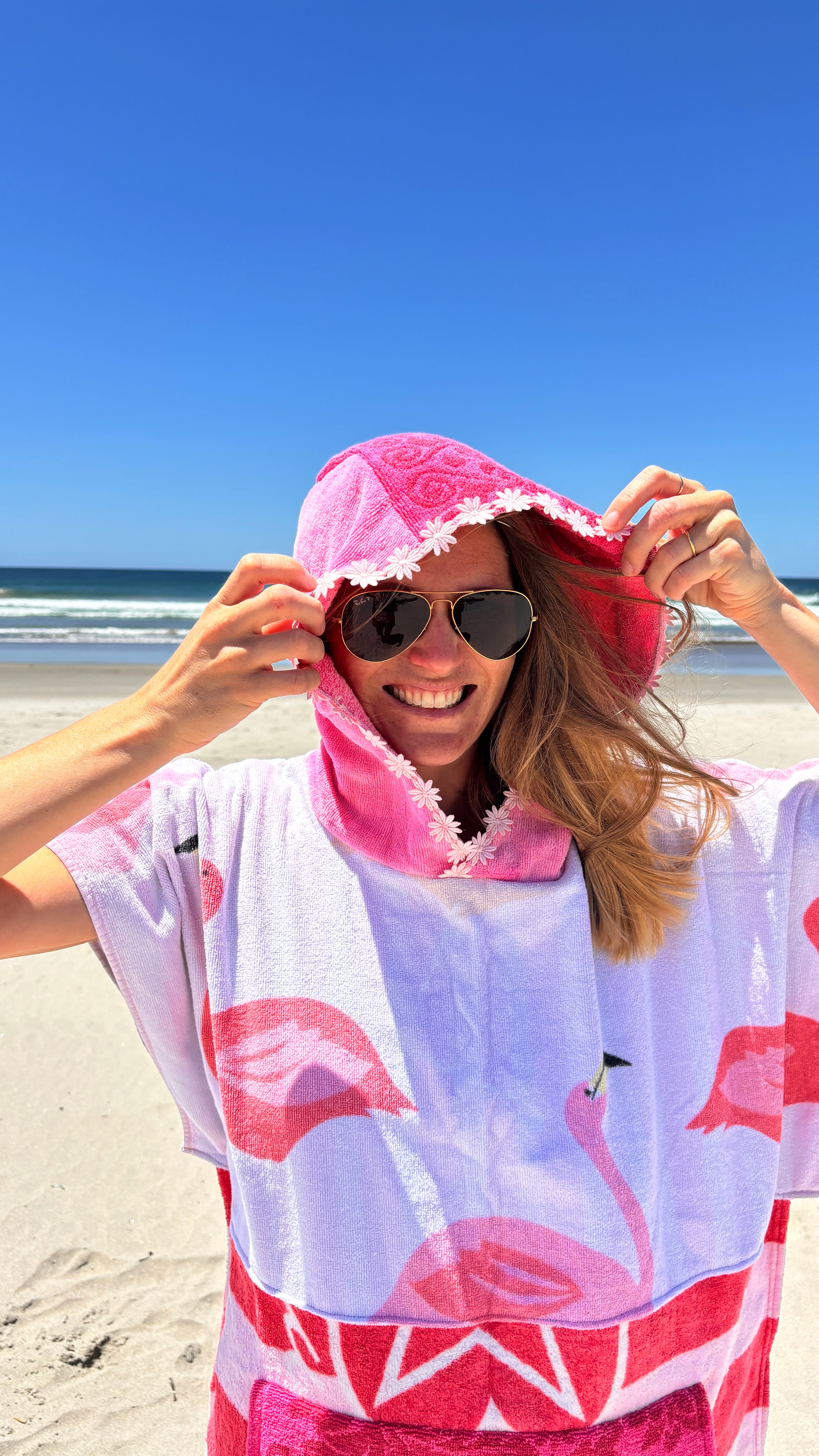 Towel Poncho - S - Billabong Barbie