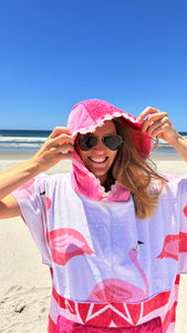 Towel Poncho - S - Billabong Barbie