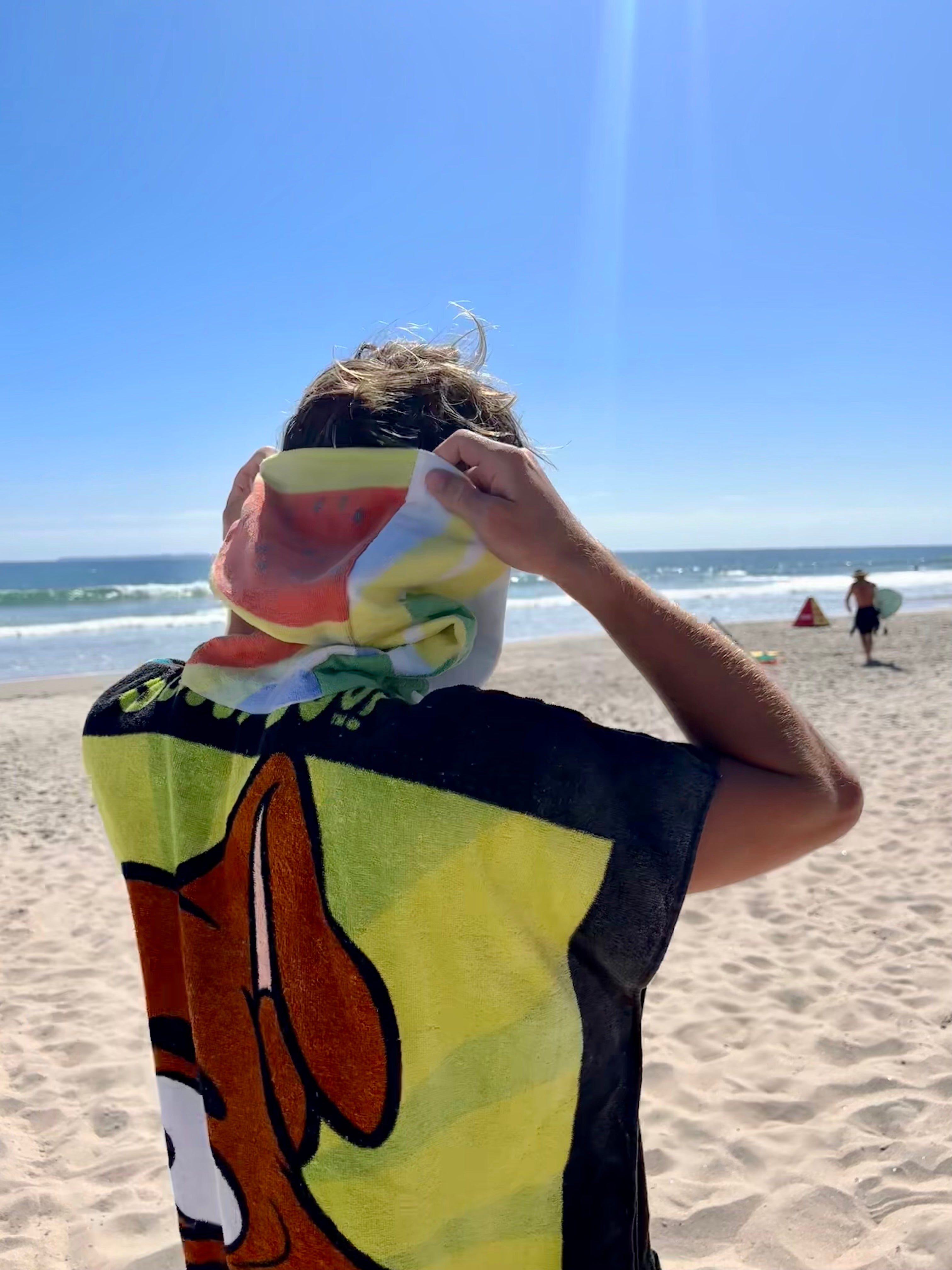 Towel Poncho - M - Scooby Snack