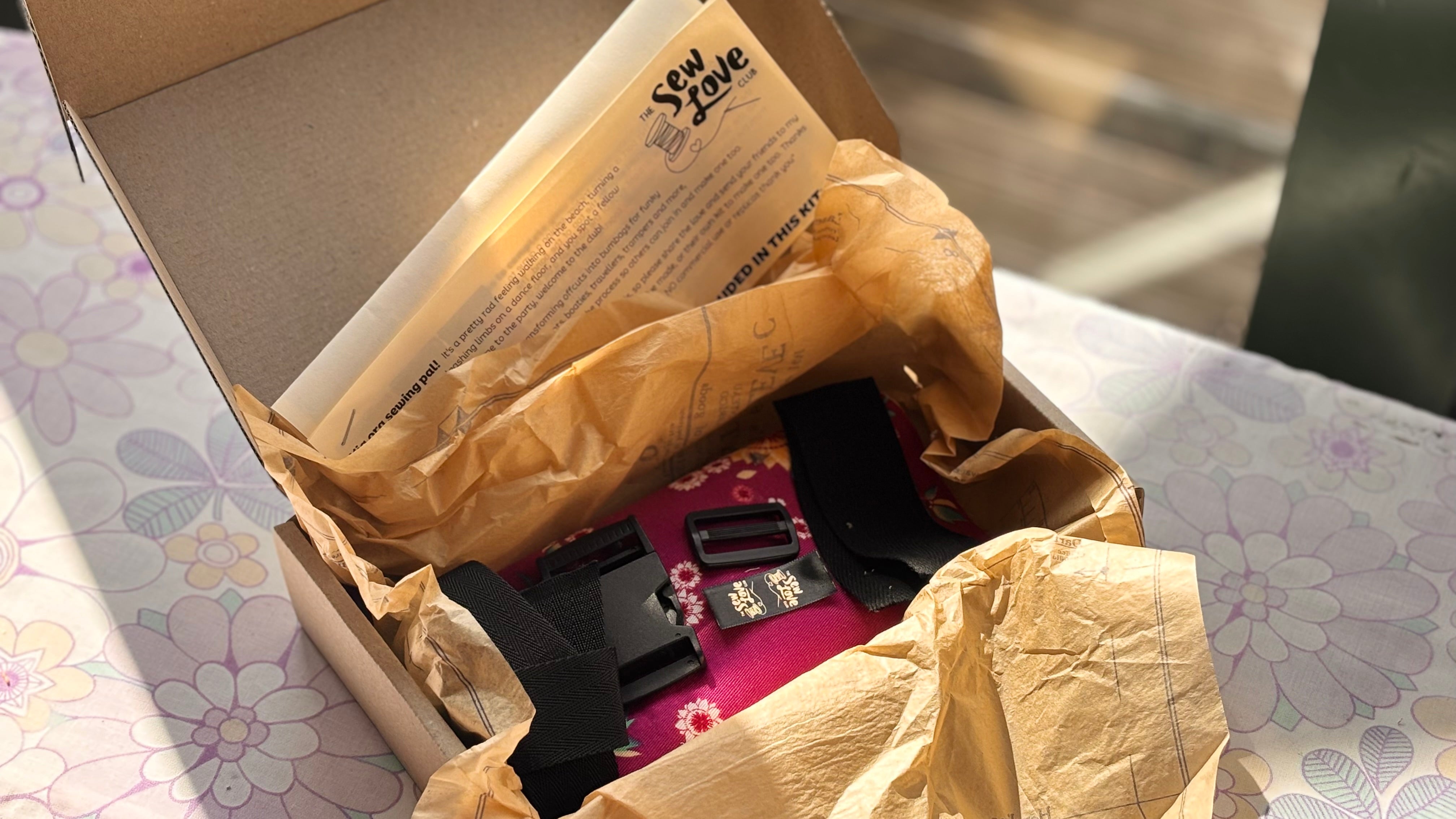 DIY Bumbag Kit - Barbie Pink