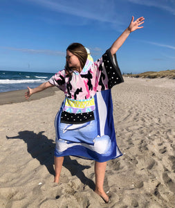 Towel Poncho - L - Marshmallowcamo