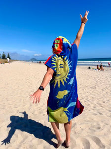 Towel Poncho - M - Primary Party
