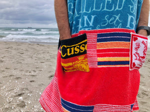 Towel Poncho - M/L - Sailor
