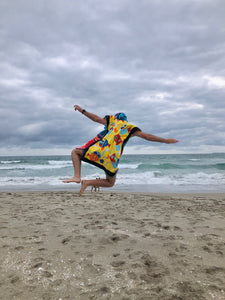 Towel Poncho - M/L - Sailor