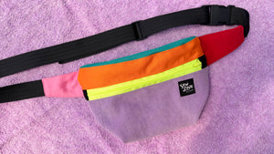 Bumbag - Colourblocked Lilac