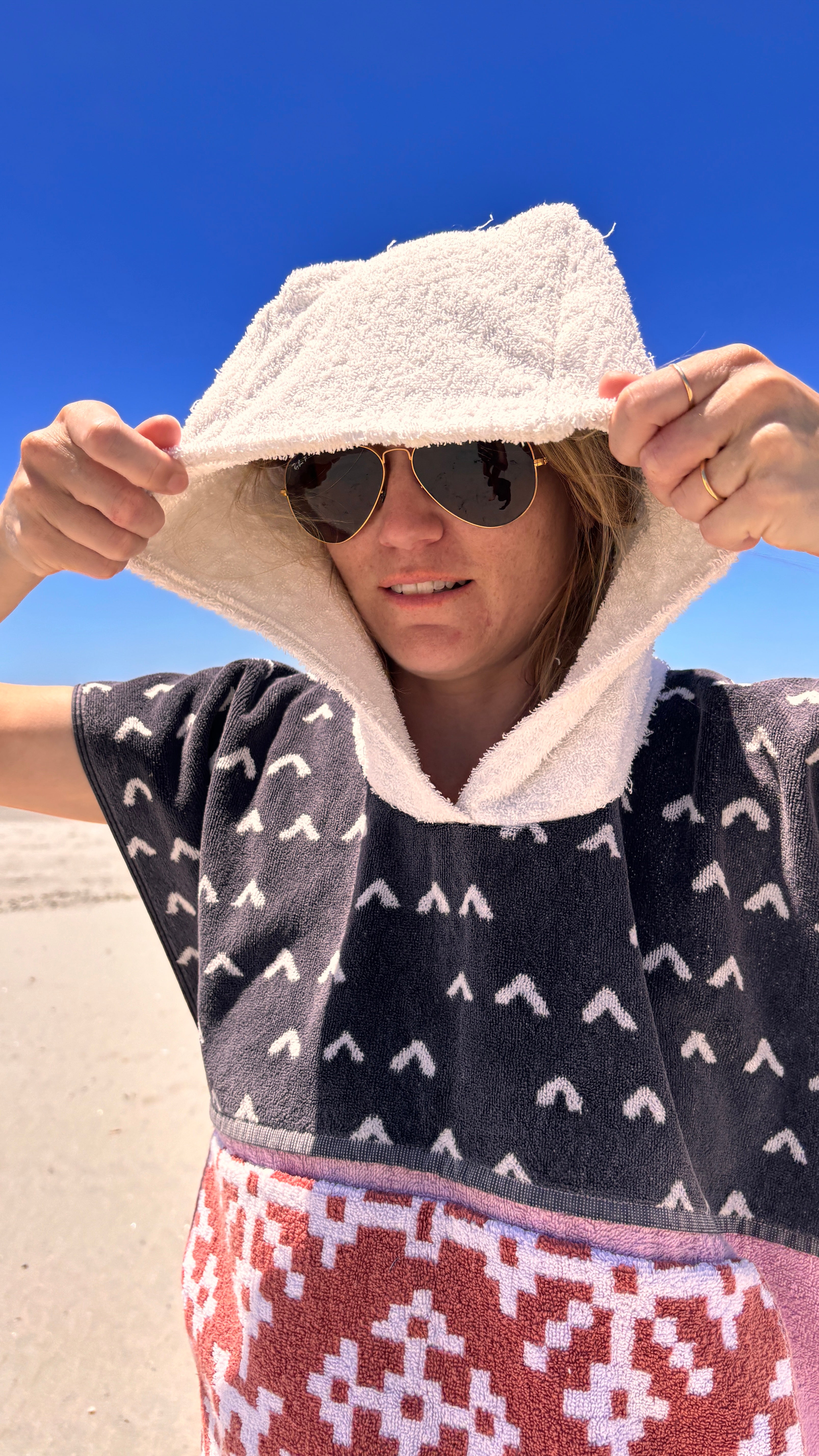 Towel Poncho - S - Beverly Hills Pud