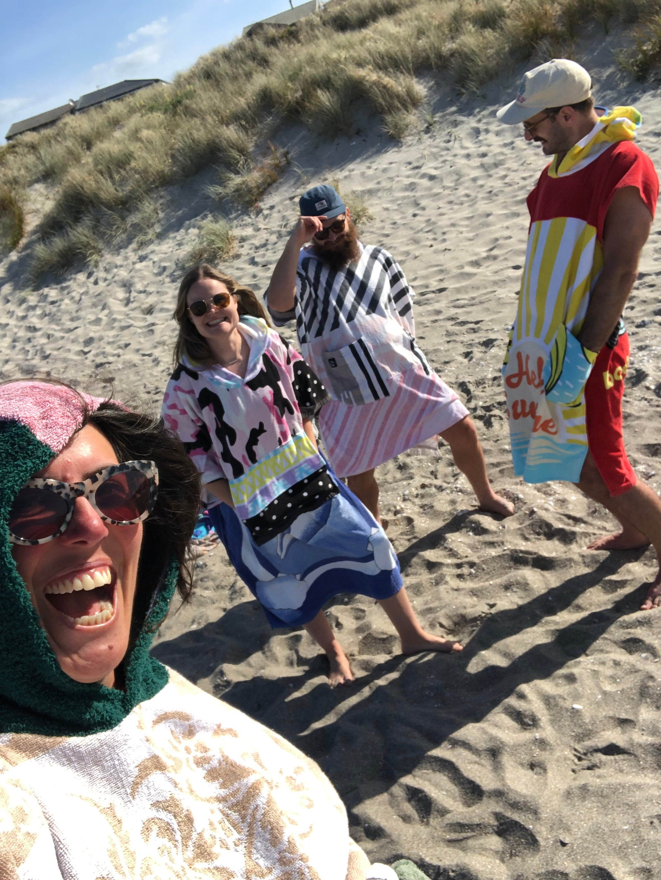 Towel Poncho - L - Marshmallowcamo