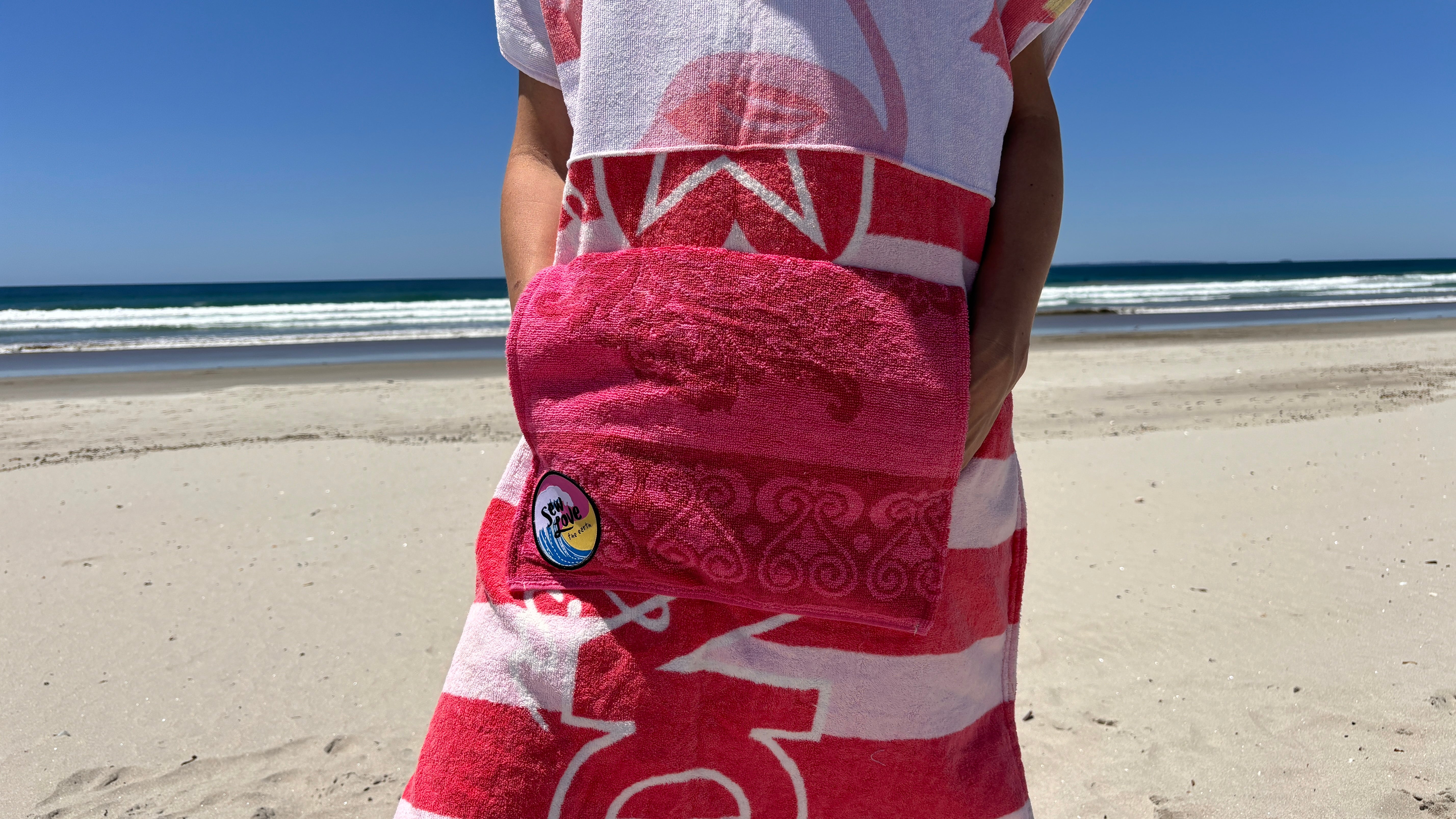Towel Poncho - S - Billabong Barbie