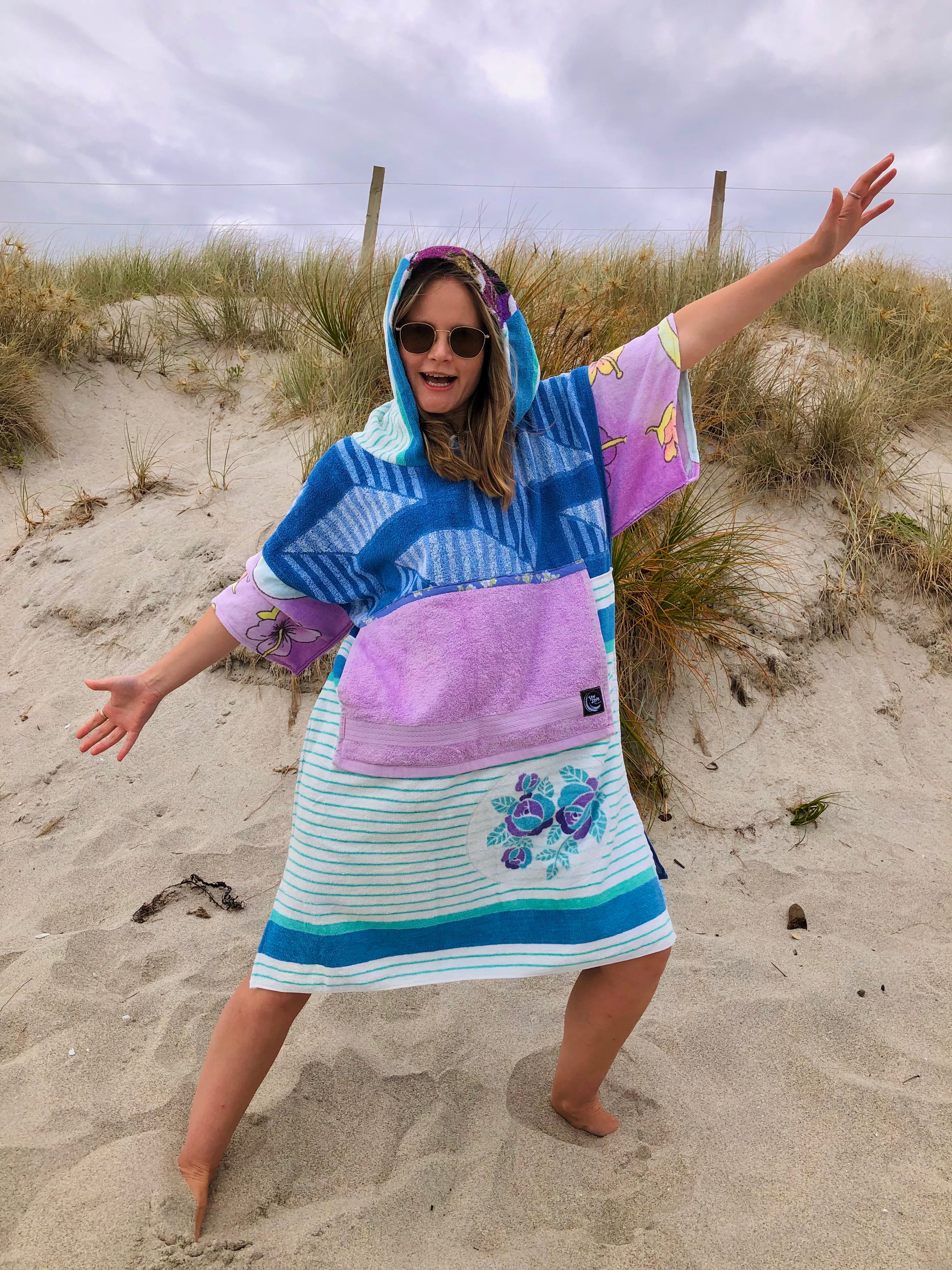 Towel Poncho - S/M - Dawny