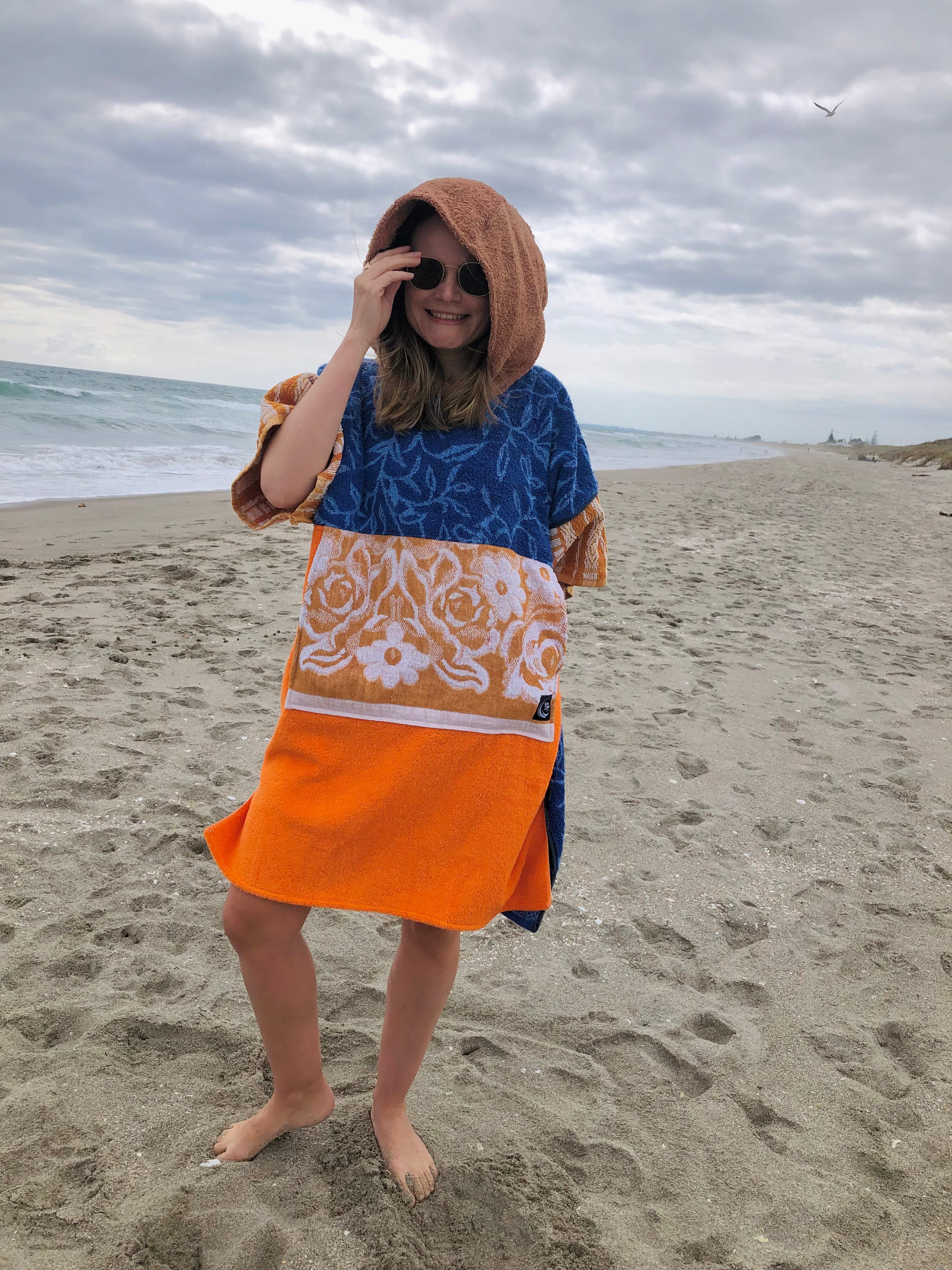 Towel Poncho - S - Fruitbowl