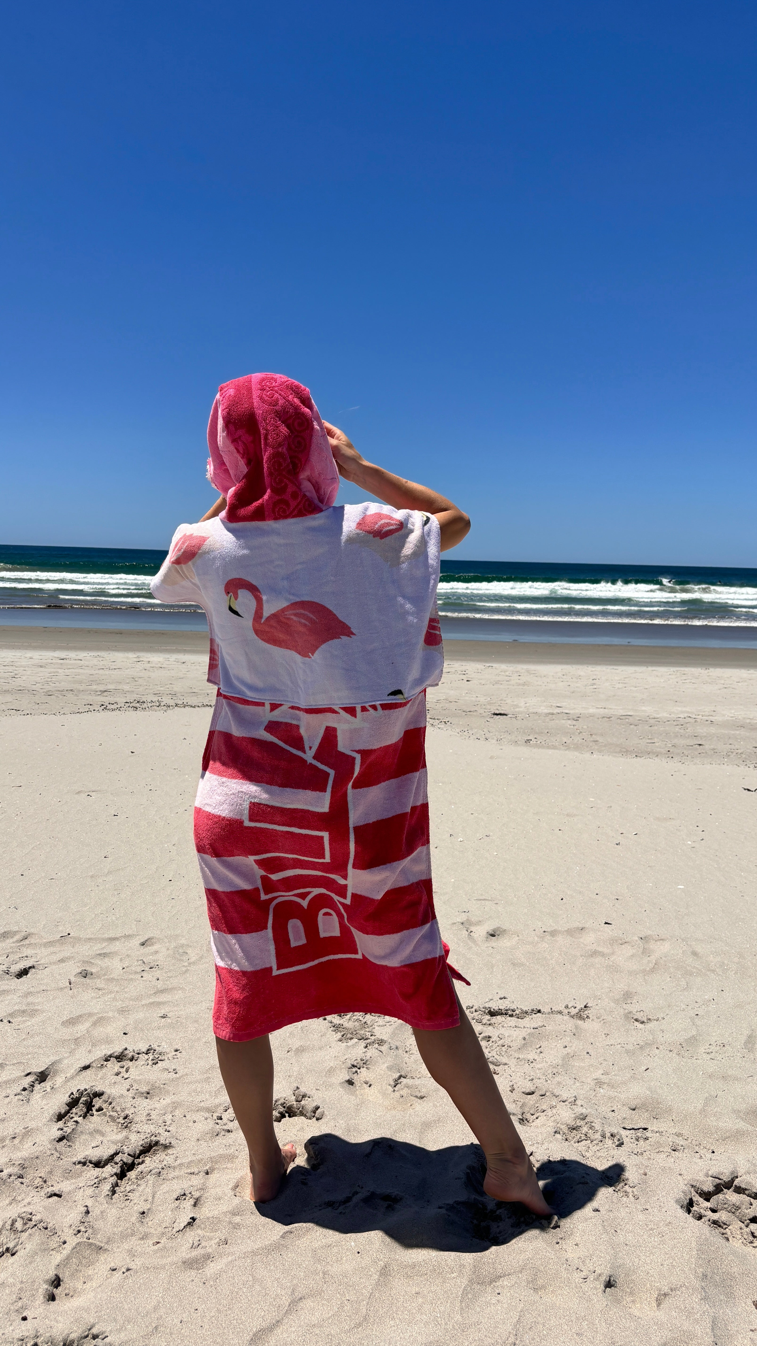 Towel Poncho - S - Billabong Barbie