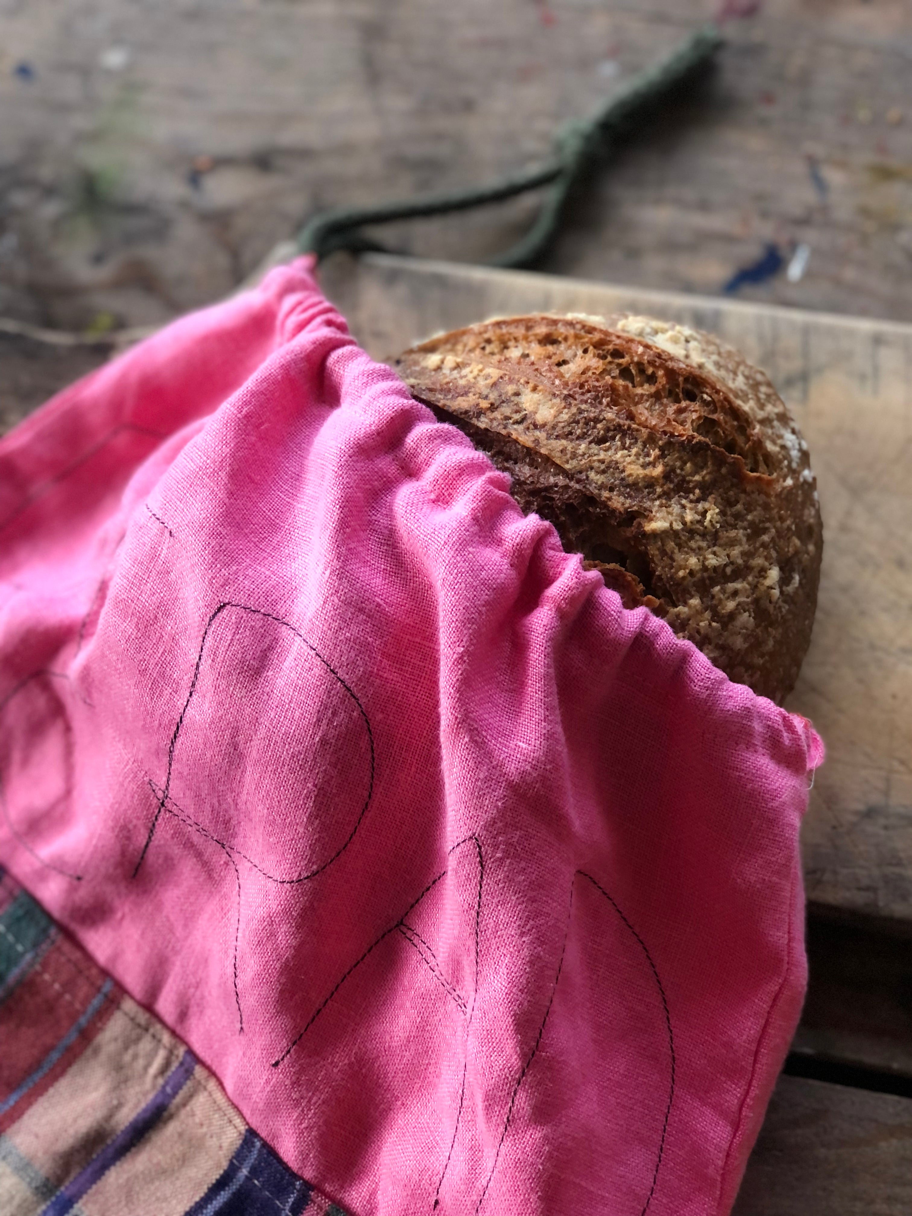 BE RAD bread bag - Pink